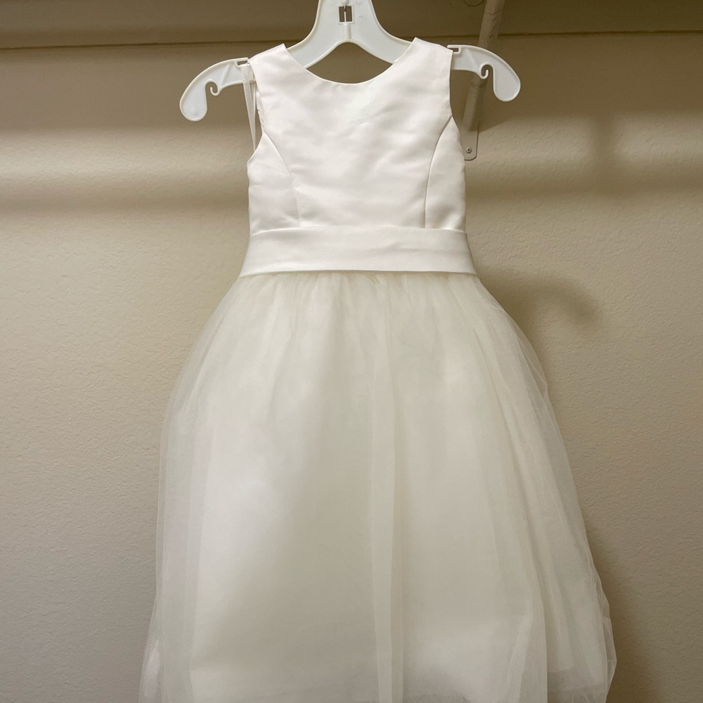DAVIDS BRIDAL formal Wedding FLOWER GIRL DRESS 3T